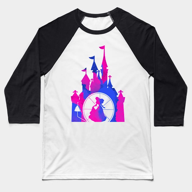 Once Upon A Dream Baseball T-Shirt by SCarverDoodle